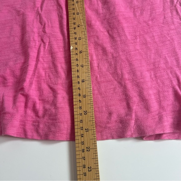 Lauren Ralph Lauren Pink Jersey Pajama Set - Lace Trim LRL Monogram Size - Picture 6 of 12